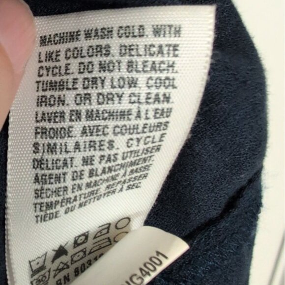 Lucky Brand Embroidered Shirt Womens Size XL Blue Boho Tassels Lightweight - Picture 5 of 7